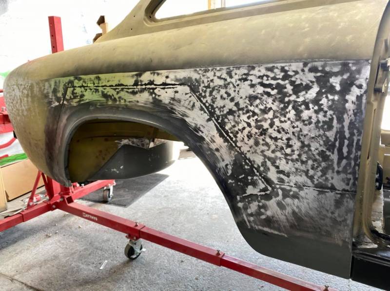 Aile arrière à l'atelier NGC