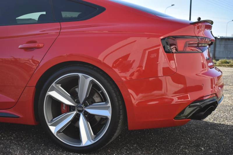 aile arrière peinture et traitement céramique audi RS 5