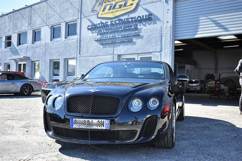 Bentley Continental Supersports APRES polissage complet par 'Atelier NGC à Mérignac
