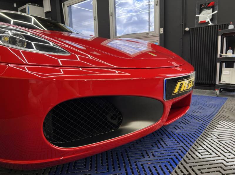 pare chocs réparé monté