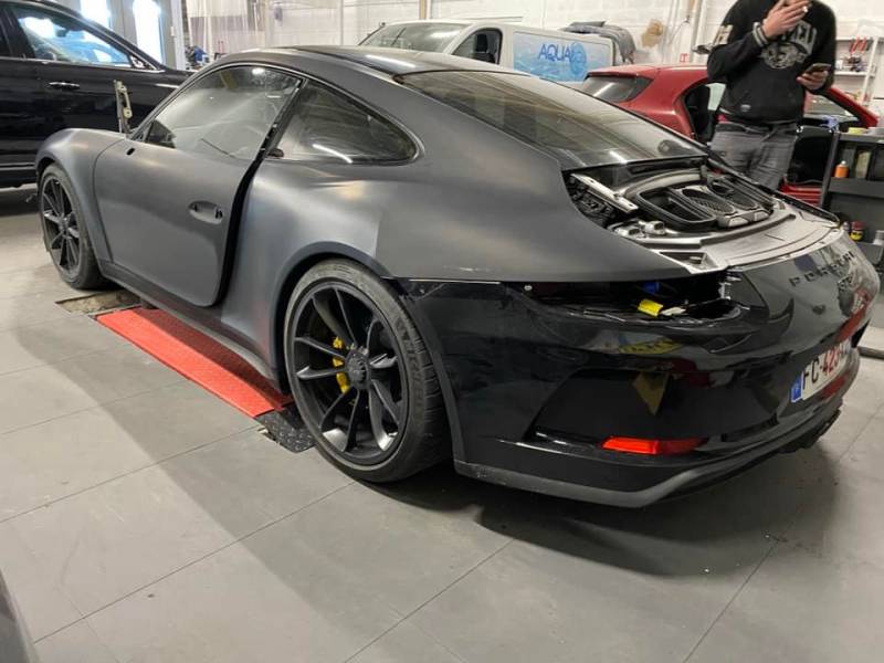 Arrière en préparation