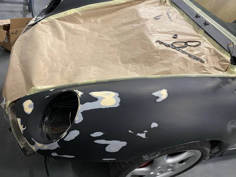 Aile avant préparée