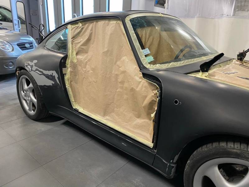 Vue latérale préparation