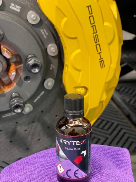 Etrier Porsche Cayenne turbo S céramique Méga Rims