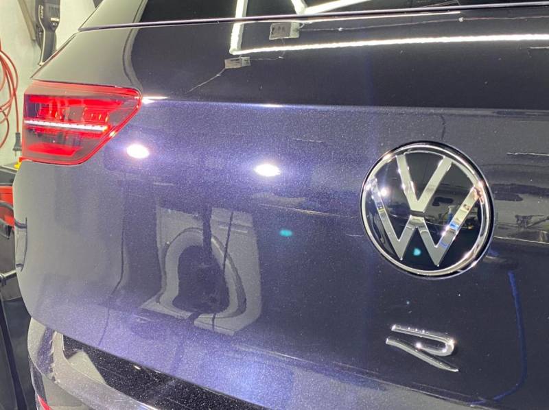 coffre arrière après polissage