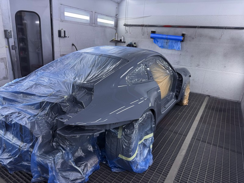 Réparation latéral droit Porsche 911 GT3 – Atelier NGC Mérignac